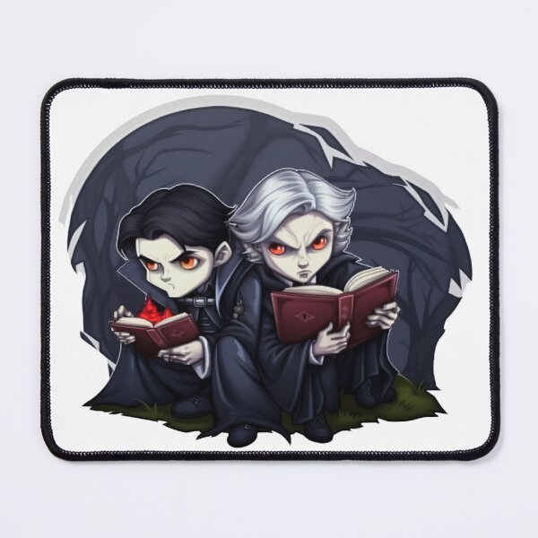 Item preview, Vintage Vampires Book Reading Camping Gothic Halloween T-Shirt designed and sold by InkCreato.