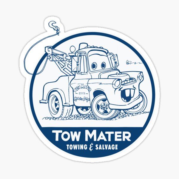 tow mater Sticker for Sale by mckenzielacount