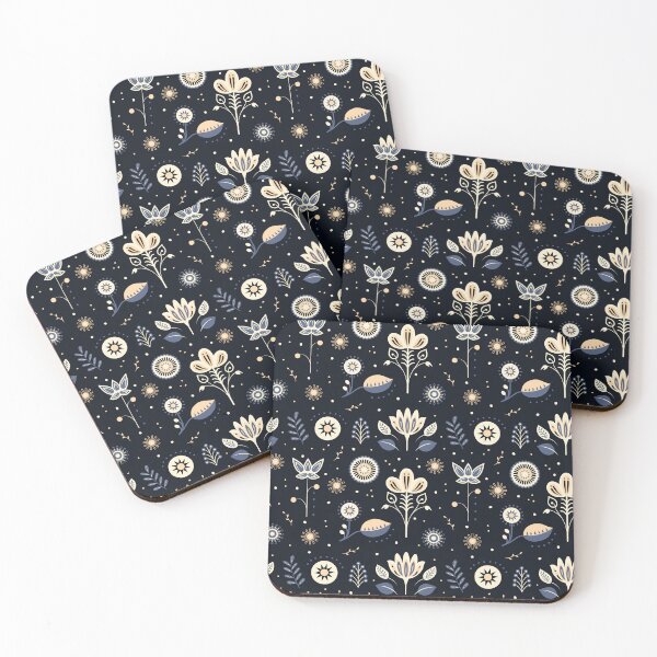 Item preview, Scandinavian style floral pattern. designed and sold by Irinakurta.