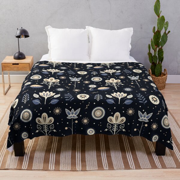 Item preview, Scandinavian style floral pattern. designed and sold by Irinakurta.