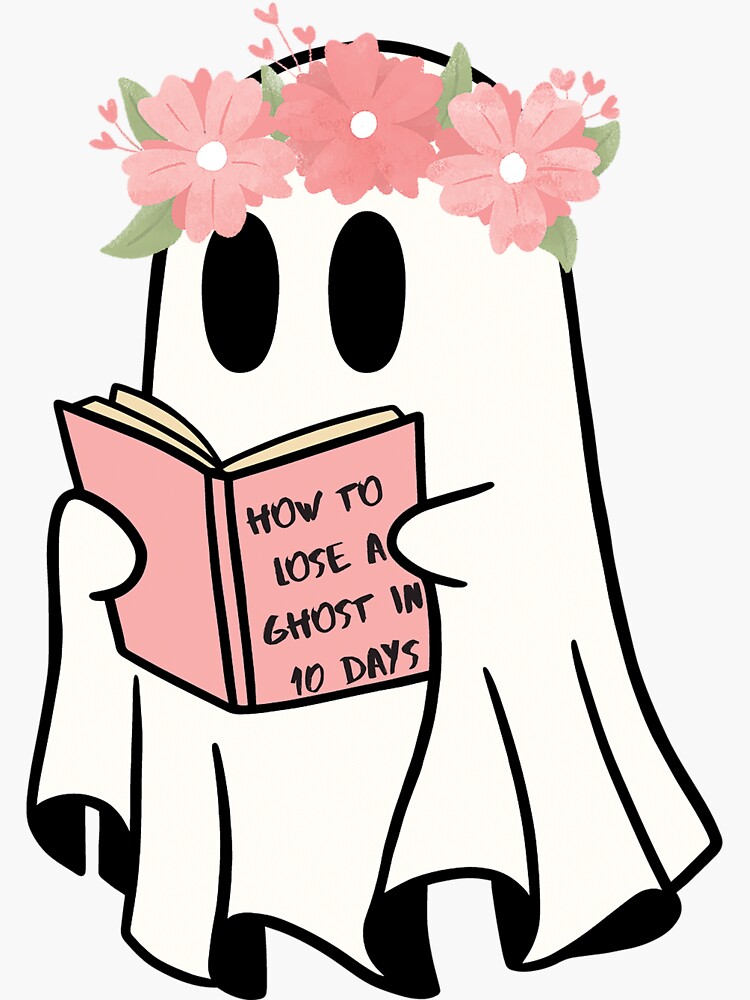 Ghosting You for Books and Coffee Sticker, Cute Ghost Sticker, Book  Stickers for Kindle, Bookish Ghost, Spooky Book Sticker, Reading Gifts 