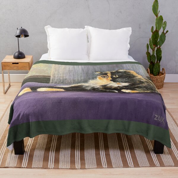 Item preview, TortieCalico Cat Portrait designed and sold by KarenZuk.