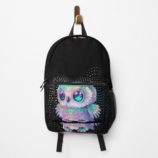 Item preview, Beautiful Colorful Pastel Holographic Sweet Barn Owl designed and sold by LALALAKKOLOVE.