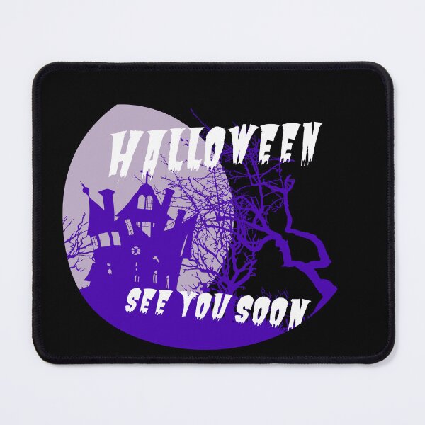 Item preview, Purple church. Halloween is comming in oval frame designed and sold by SplashTastic.