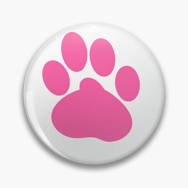 Item preview, Pink paw print sticker designed and sold by Tranquilityyy.