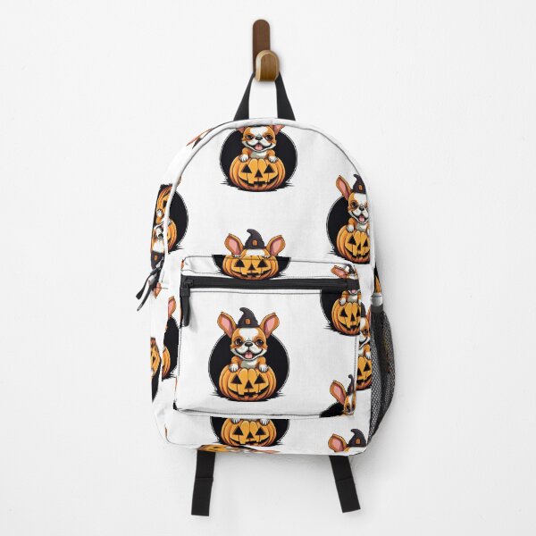 Item preview, French Bulldog Halloween Pumpkin designed and sold by ArtFromBeyond.