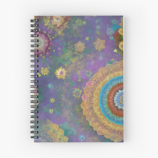 Item preview, Sloppy Mandala Pattern - Washed Out and Artsy designed and sold by JoanNinjaHen.