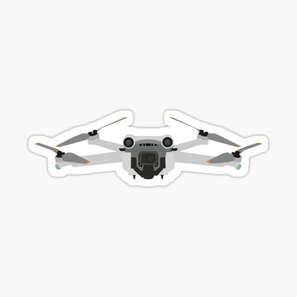 DJI Mini 3 Pro Flying Drone Sticker