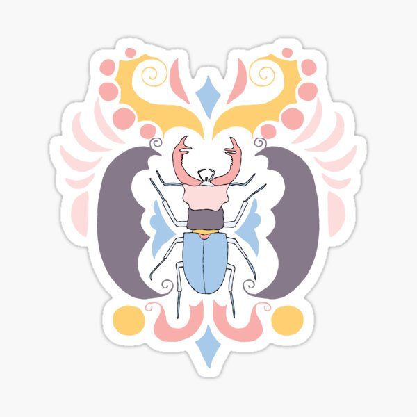 Copy of A buggy design Sticker