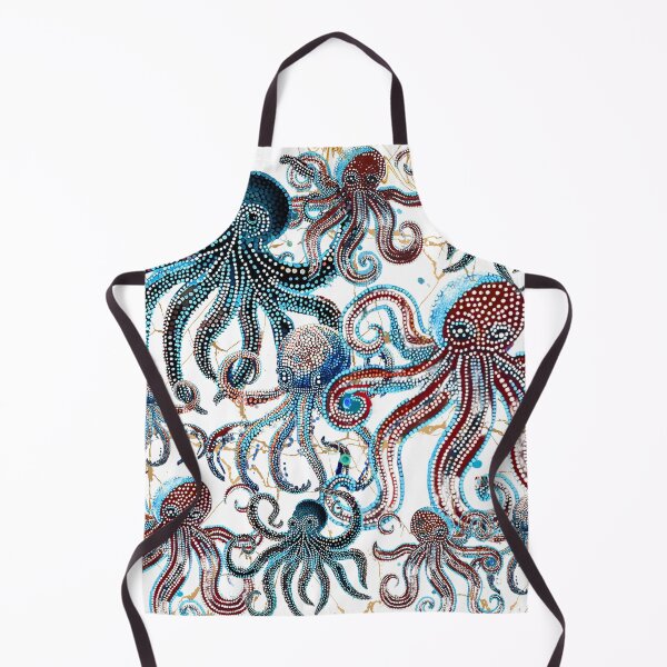 Item preview, Dot painting Deep Sea Octopus  designed and sold by RachelRebel.