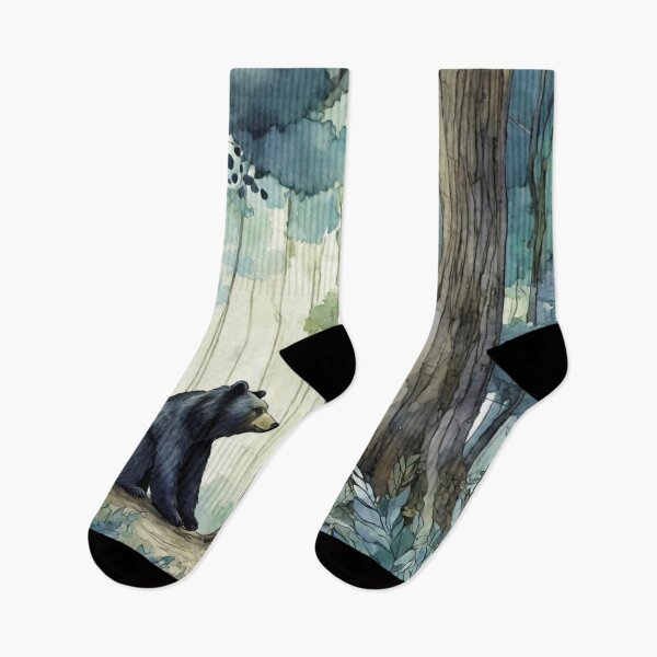 Item preview, Bear in the Woods designed and sold by XamiDesign.
