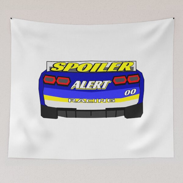Item preview, Spoiler Alert Racing Design designed and sold by StockCarFan.