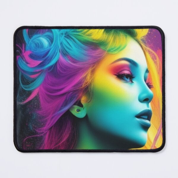 Item preview, Art of Multi Color Girl designed and sold by PopArtFever.