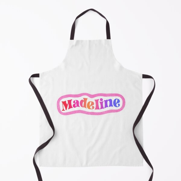 Item preview, Madeline Name Sticker Pink, Orange & Purple Gradient designed and sold by NataGerken.