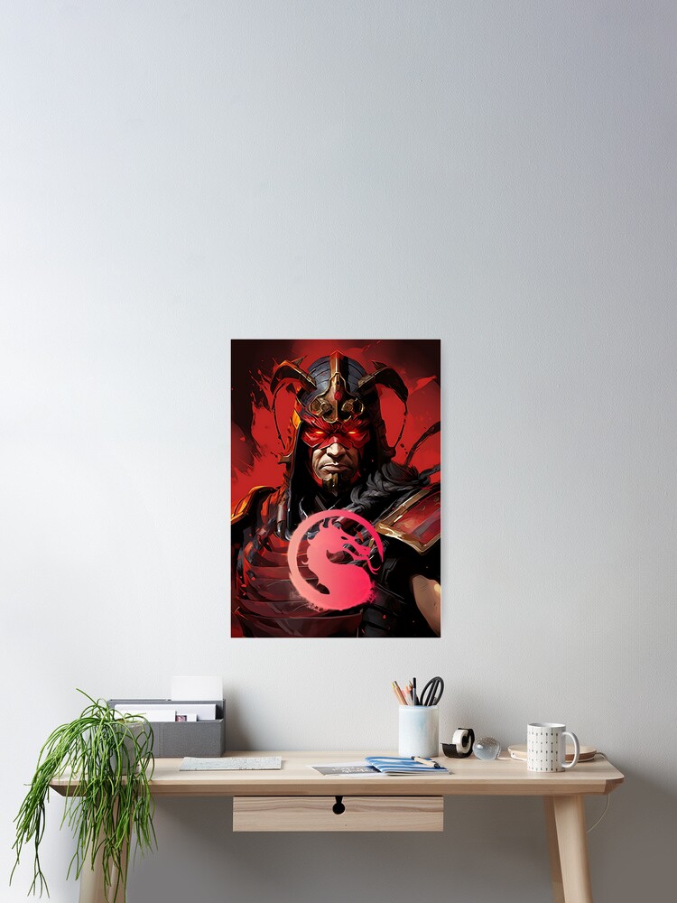 MK 1 Shao Kahn Poster for Sale by universepod