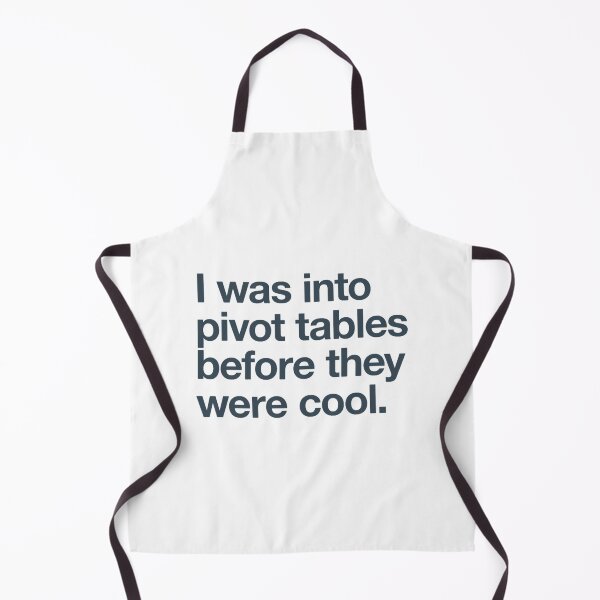 Item preview, I was into pivot tables before they were cool designed and sold by GideonHackett.