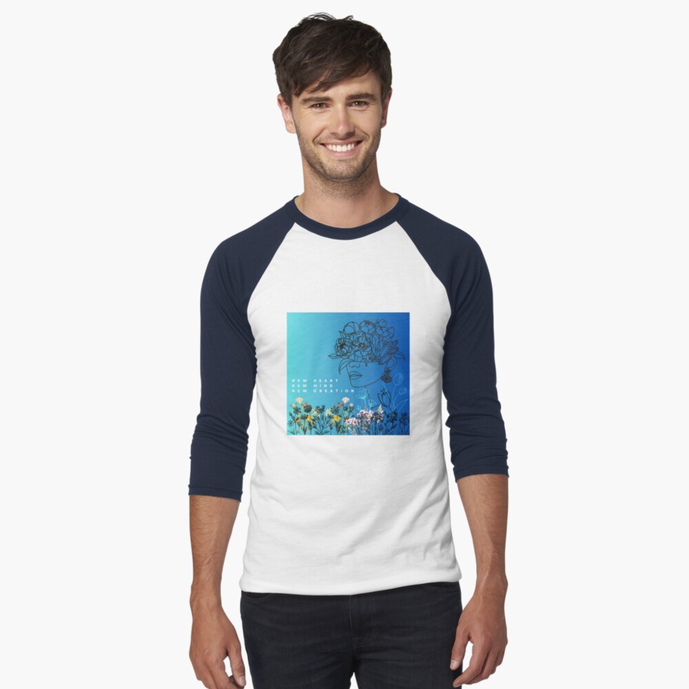 Item preview, Baseball ¾ Sleeve T-Shirt designed and sold by BumbleBrush23.