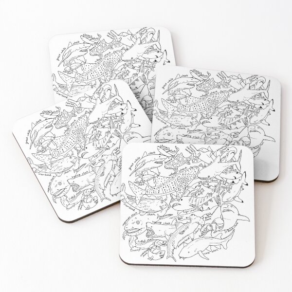 Item preview, Underwater friends (transparent) designed and sold by Jennifer Grene.