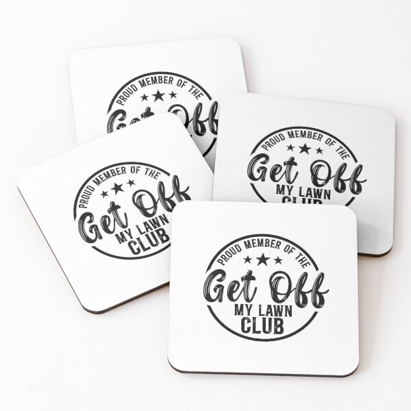 Item preview, Proud Member of the Get off My Lawn Club - Funny Lawn Mowing designed and sold by TeesYouWant.