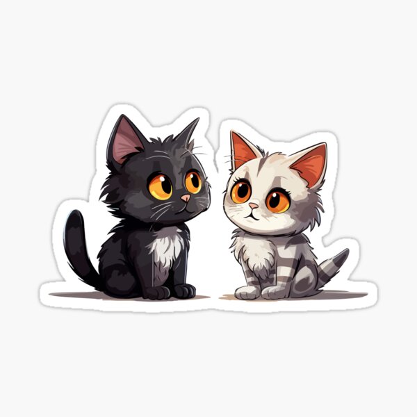 Stickers Sticker - Memes Divertidos Del Gato Clipart (#1190186) - PikPng