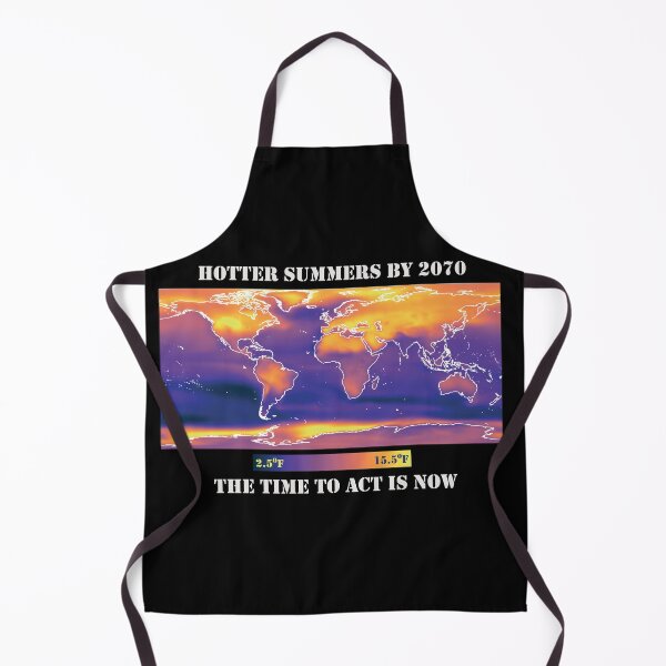Item preview, Climate Change: Where will you chill out? Degrees F in thermal colors designed and sold by DreamingBeetle.