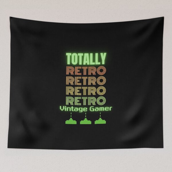 Item preview, Totally Retro - Vintage Gamer designed and sold by askthebookbug.