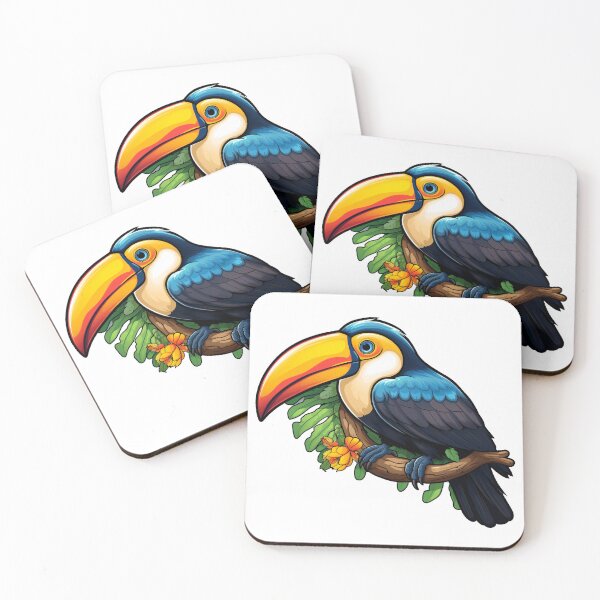 Artikelvorschau, Niedlicher tropischer Tucan-Sommer entworfen und verkauft von LudwikeArts.