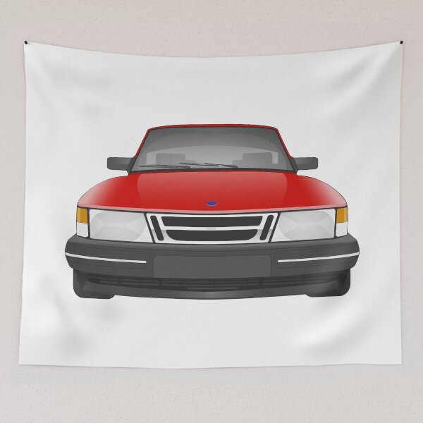 Item preview, Saab 900 - Laser Red designed and sold by saabthehague.