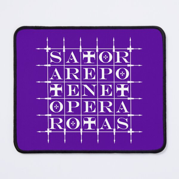 Item preview, SATOR Square [WHITE] designed and sold by Peregrinus Creative.