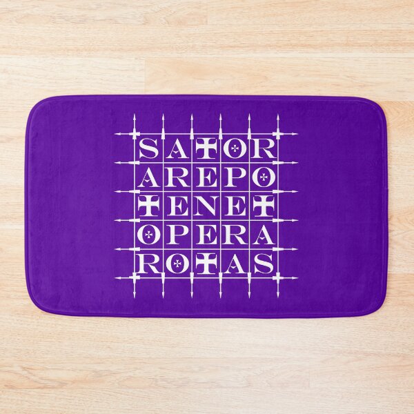 Item preview, SATOR Square [WHITE] designed and sold by Peregrinus Creative.