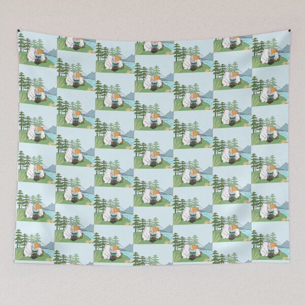 Item preview, Two bears camping designed and sold by Ayla-Store.