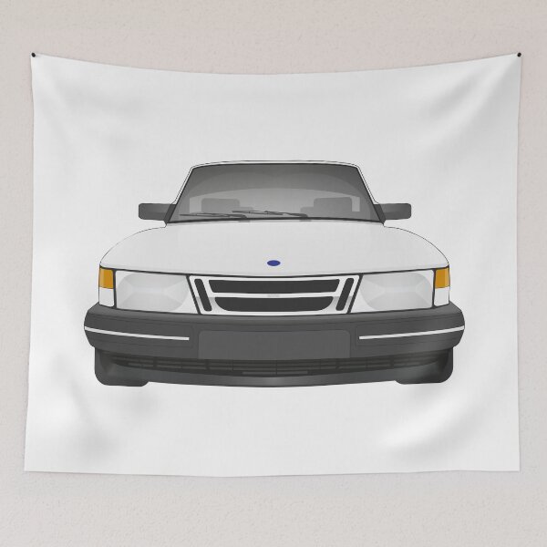 Item preview, Saab 900 - Ice White designed and sold by saabthehague.