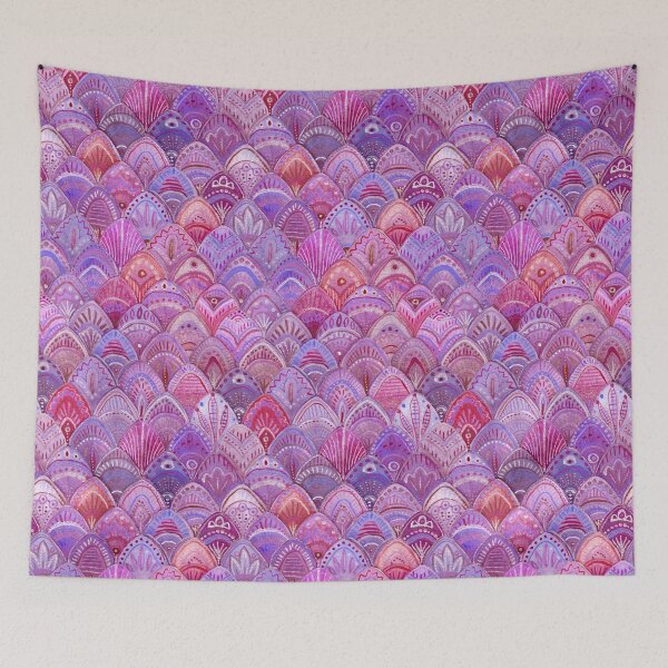 Item preview, Mermaid Scales - Purple designed and sold by artfullyminded.