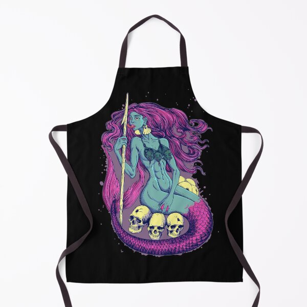 Item preview, mermaid with skulls designed and sold by Gopasha.