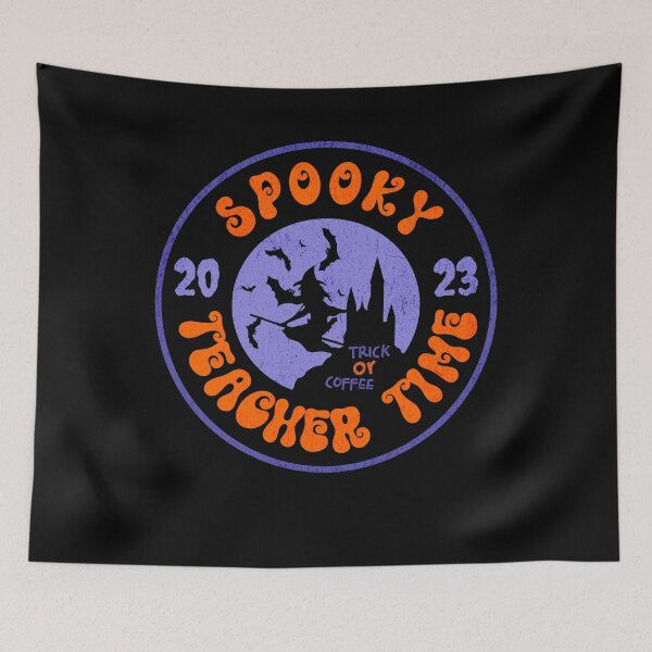 Item preview, Halloween Teacher Spooky Funny Teacher Halloween October Tee 2023 Halloween Teacher Costume designed and sold by ShoniwDesigns.