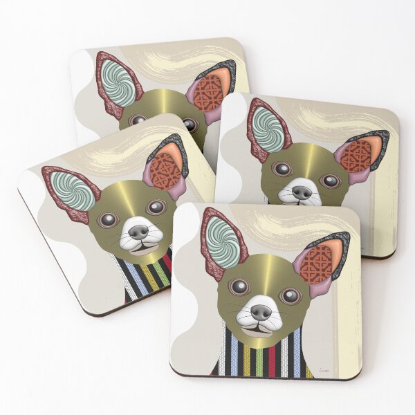 Item preview, Chihuahua Stylized designed and sold by lanrestudio.