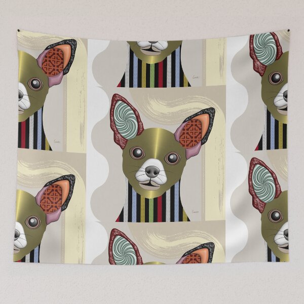 Item preview, Chihuahua Stylized designed and sold by lanrestudio.