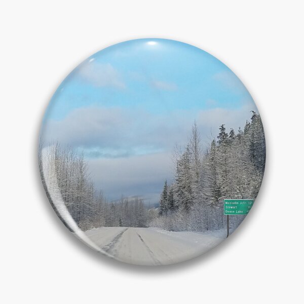 Item preview, Winter on the Cassiar Highway  designed and sold by ReverendStella.