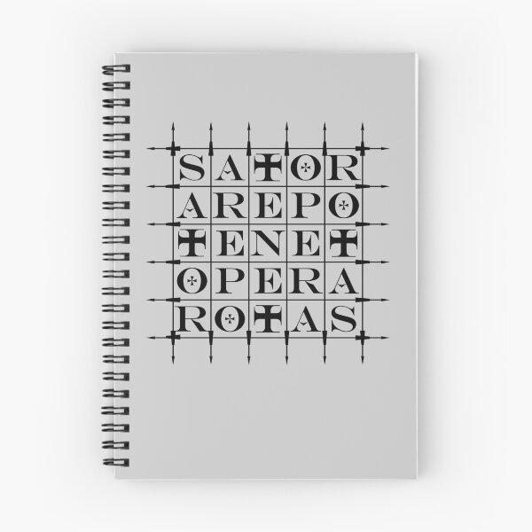 Item preview, SATOR Square [BLACK] designed and sold by Peregrinus Creative.