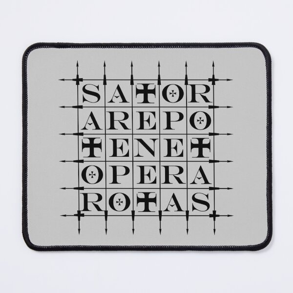 Item preview, SATOR Square [BLACK] designed and sold by Peregrinus Creative.