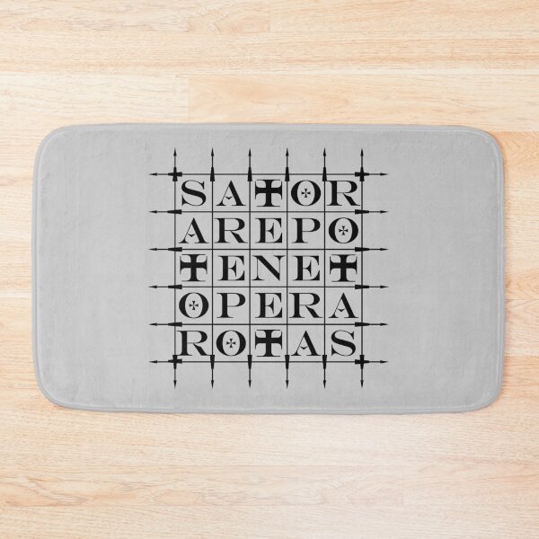 Item preview, SATOR Square [BLACK] designed and sold by Peregrinus Creative.