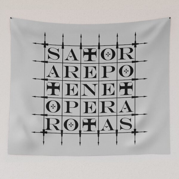 Item preview, SATOR Square [BLACK] designed and sold by Peregrinus Creative.