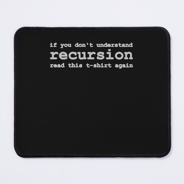 Item preview, Understanding Recursion designed and sold by IrmadeDietrich.