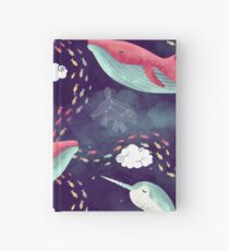 Dream Whales Hardcover Journal