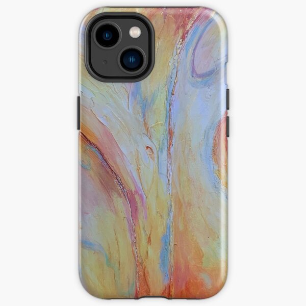 "Light Breaths" Abstract Acrylic Painting iPhone Tough Case