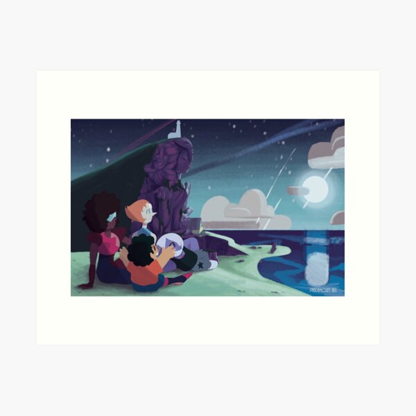 Crystal Gems Art Print