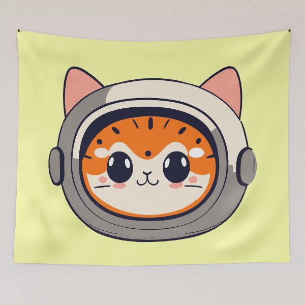 Item preview, Cat Astronaut designed and sold by Timegraf.