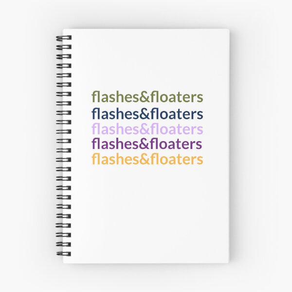 Item preview, Flashes and Floaters Ophthalmology Optometry Retina Design designed and sold by Studio-Shea.