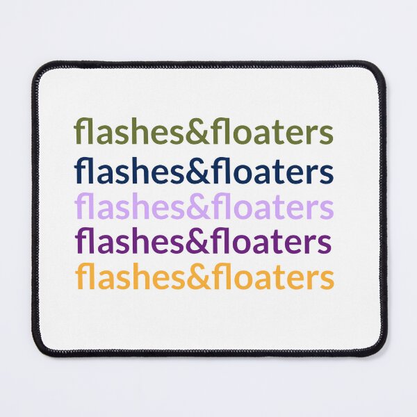Item preview, Flashes and Floaters Ophthalmology Optometry Retina Design designed and sold by Studio-Shea.