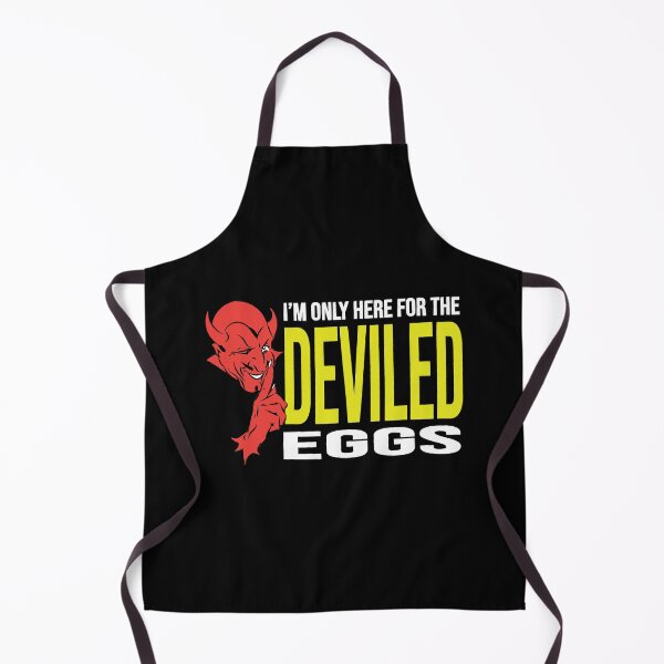 Item preview, I'm only here for the deviled eggs designed and sold by justwaterthanks.